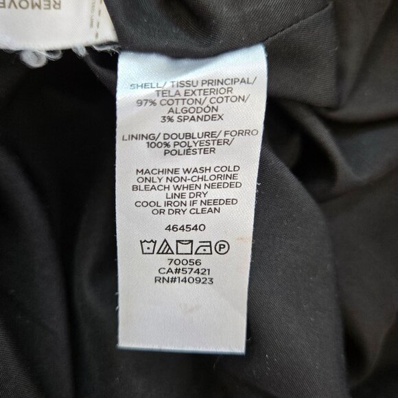 Loft Floral Print Mini Pencil Skirt Size 2 - Picture 6 of 6